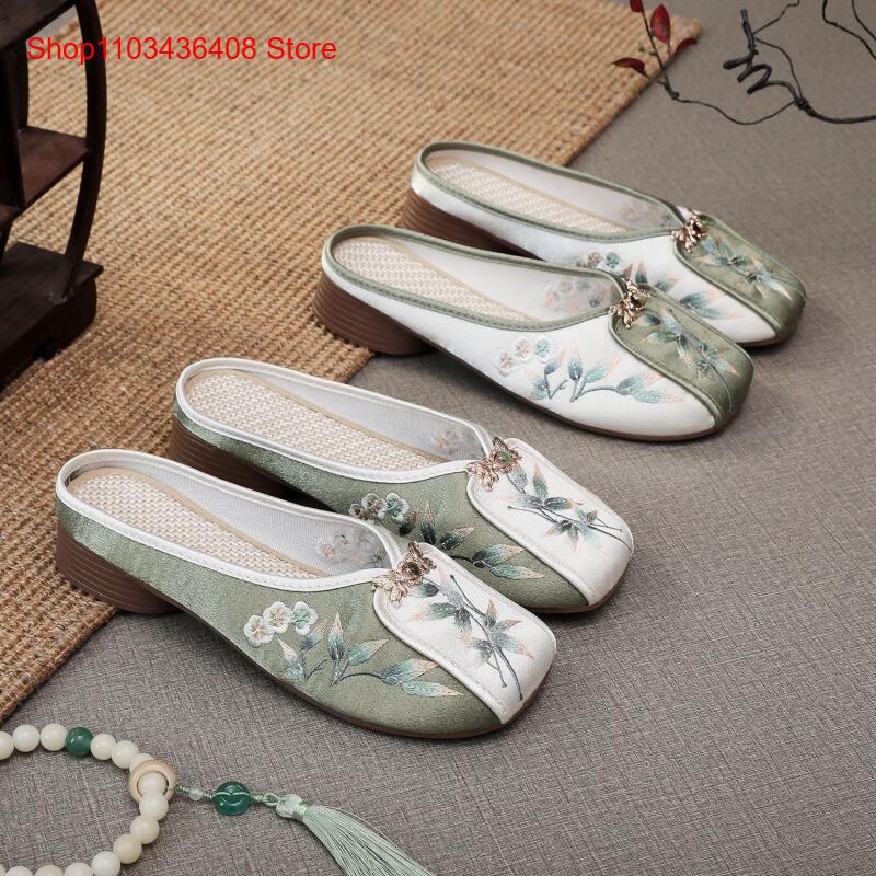 New Embroidered Slippers for H - Ethnic Fashion Women recension och pris