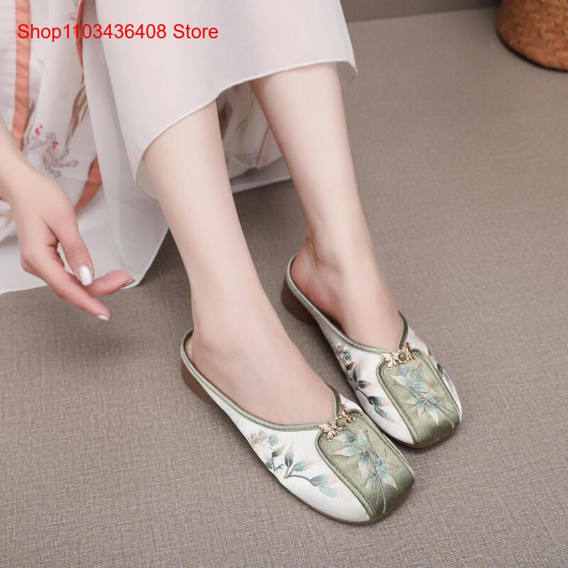 New Embroidered Slippers for H - Ethnic Fashion Women recension och pris