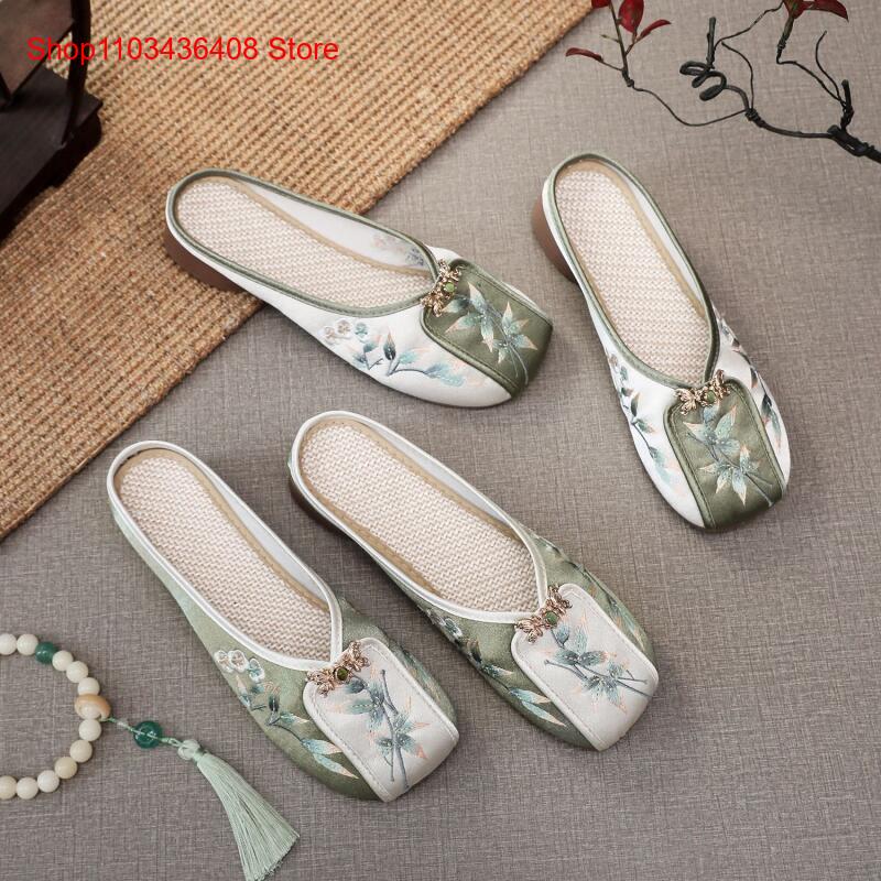 New Embroidered Slippers for H - Ethnic Fashion Women recension och pris