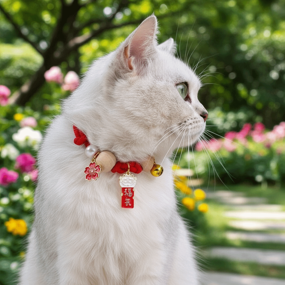 Fashion Adjustable Cat Flea Co - Ethnic Fashion Design recension och pris