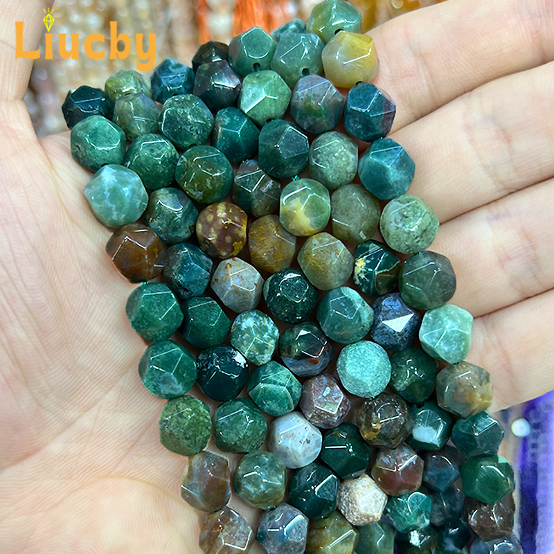Natural Stone Faceted Indian a - Ethnic Fashion India recension och pris