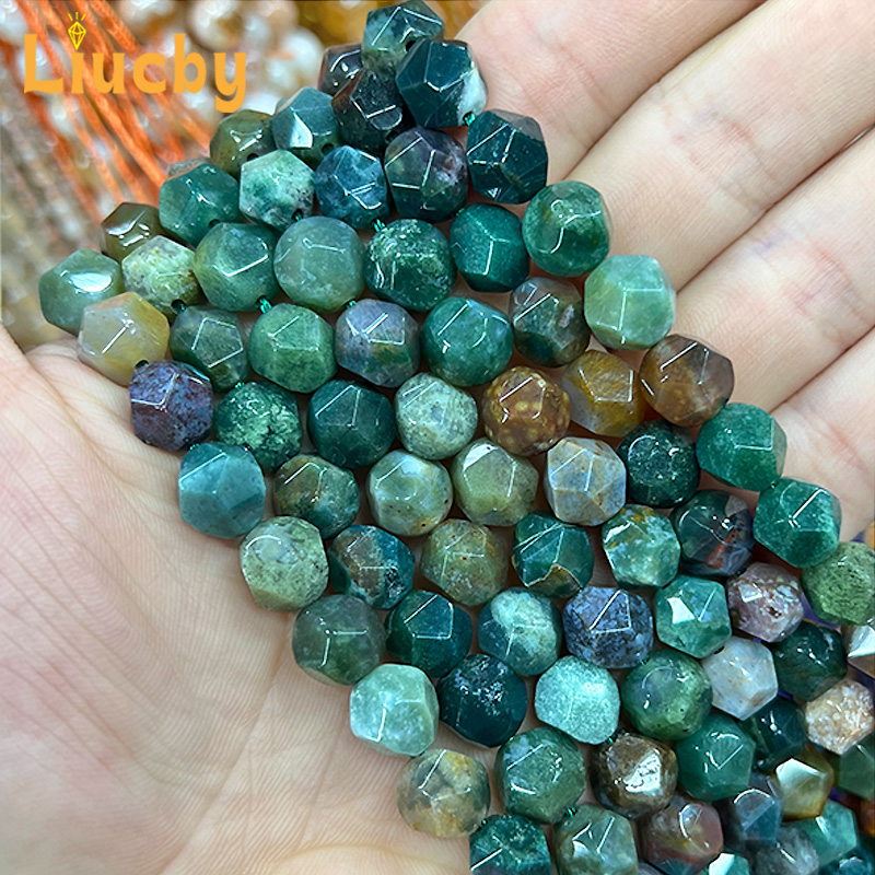 Natural Stone Faceted Indian a - Ethnic Fashion India recension och pris