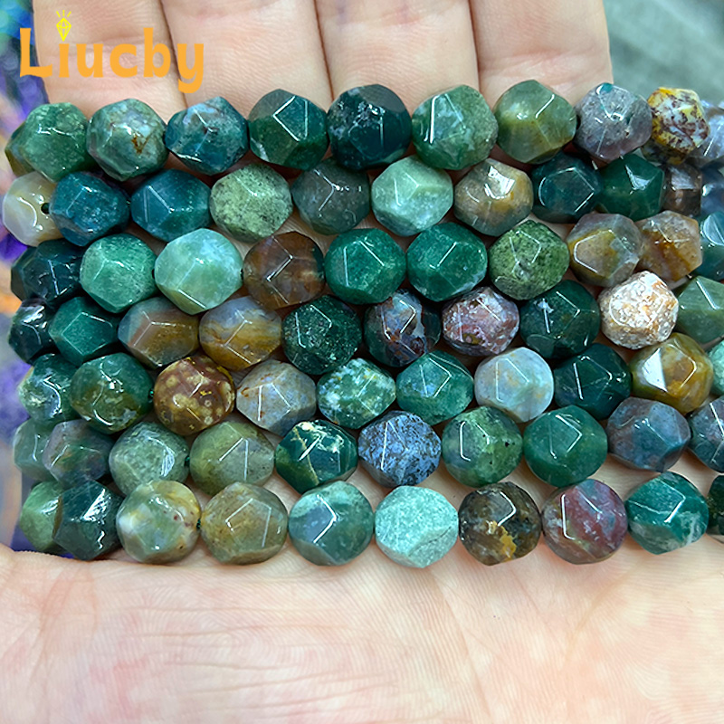 Natural Stone Faceted Indian a - Ethnic Fashion India recension och pris