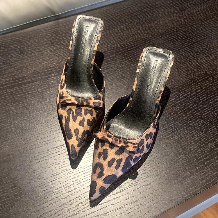 women's leopard-print pointed  - Ethnic Fashion Women recension och pris