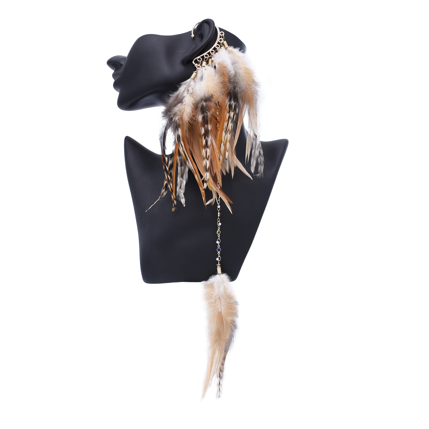 Bohemian Ethnic Style Feather  - Ethnic Fashion India recension och pris