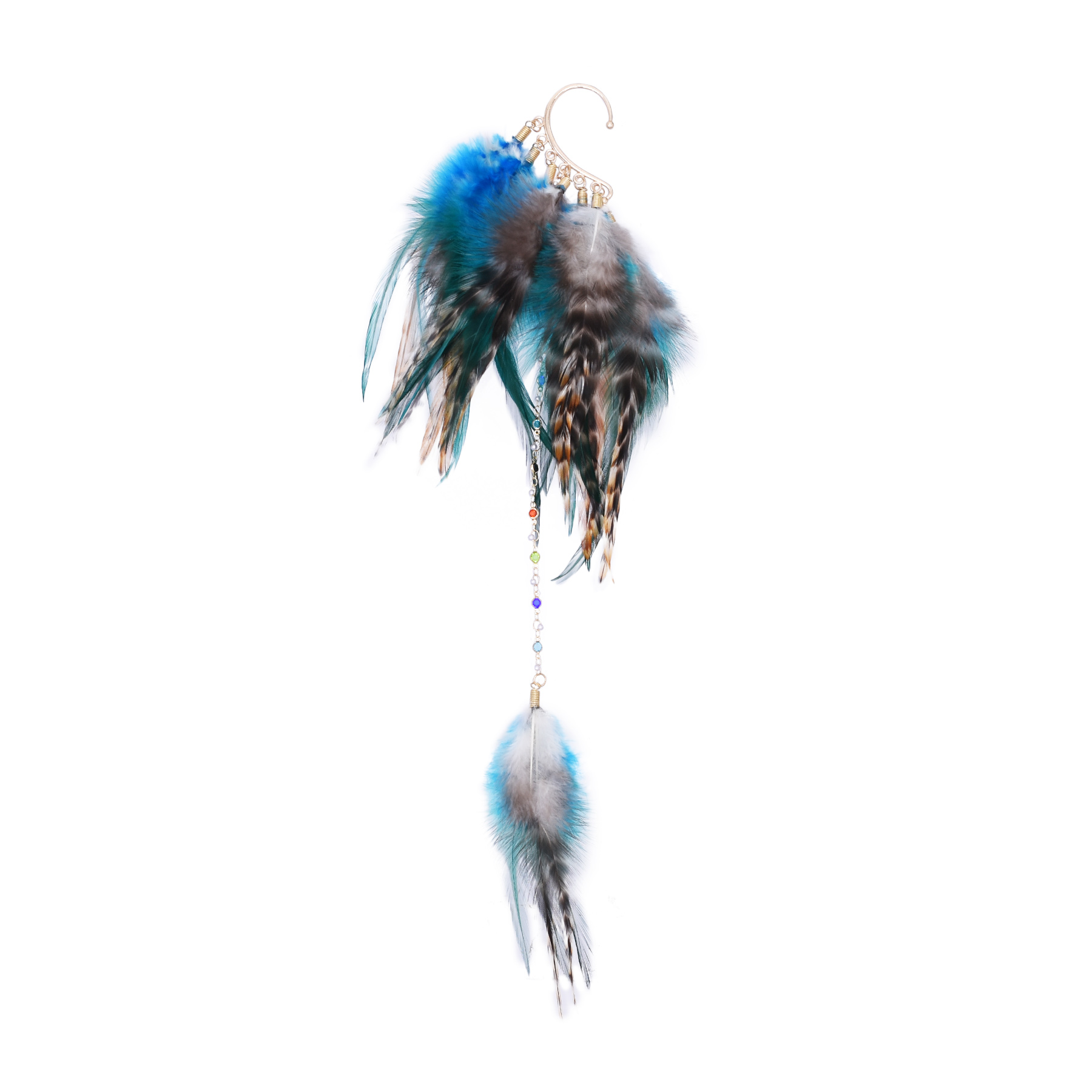 Bohemian Ethnic Style Feather  - Ethnic Fashion India recension och pris