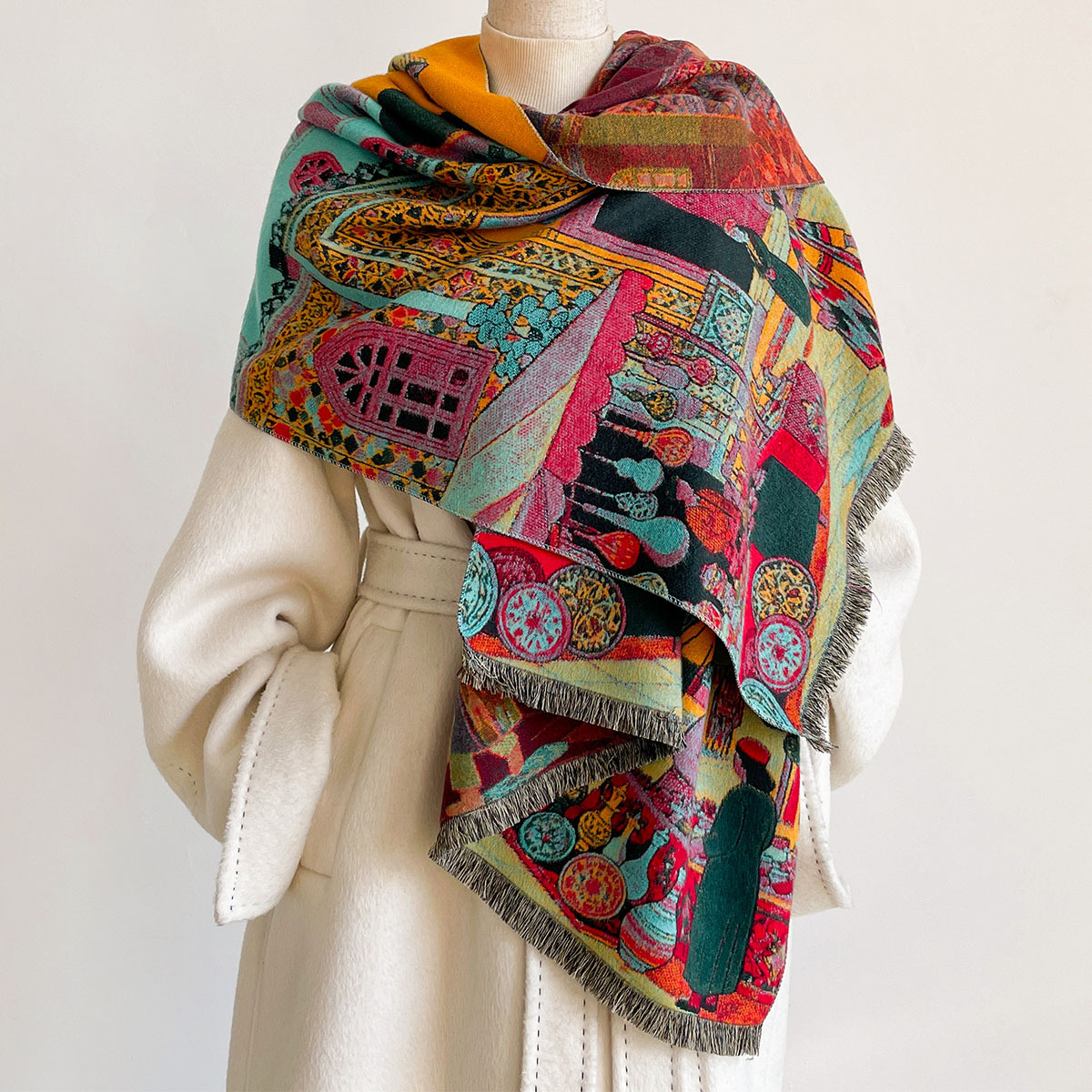 Autumn Winter Women Imitation  - Go Ethnic Fashion recension och pris