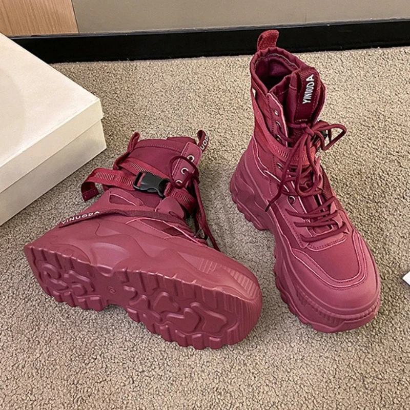 Autumn Winter Platform Boots W - Ethnic Modern Fashion recension och pris