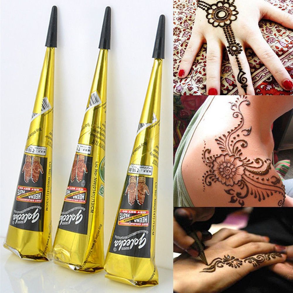 Natural Temporary Flash Tattoo - Ethnic Fashion India recension och pris