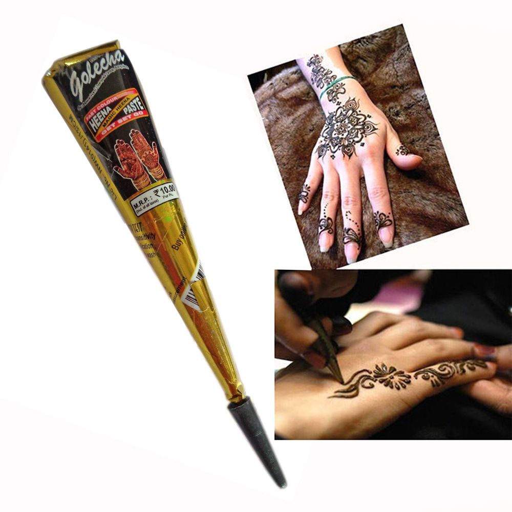 Natural Temporary Flash Tattoo - Ethnic Fashion India recension och pris