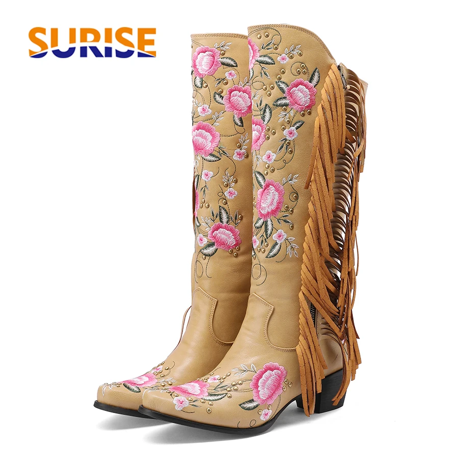 Fashion Embroidery Flower West - Ethnic Fashion Women recension och pris