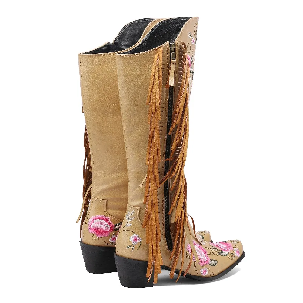 Fashion Embroidery Flower West - Ethnic Fashion Women recension och pris
