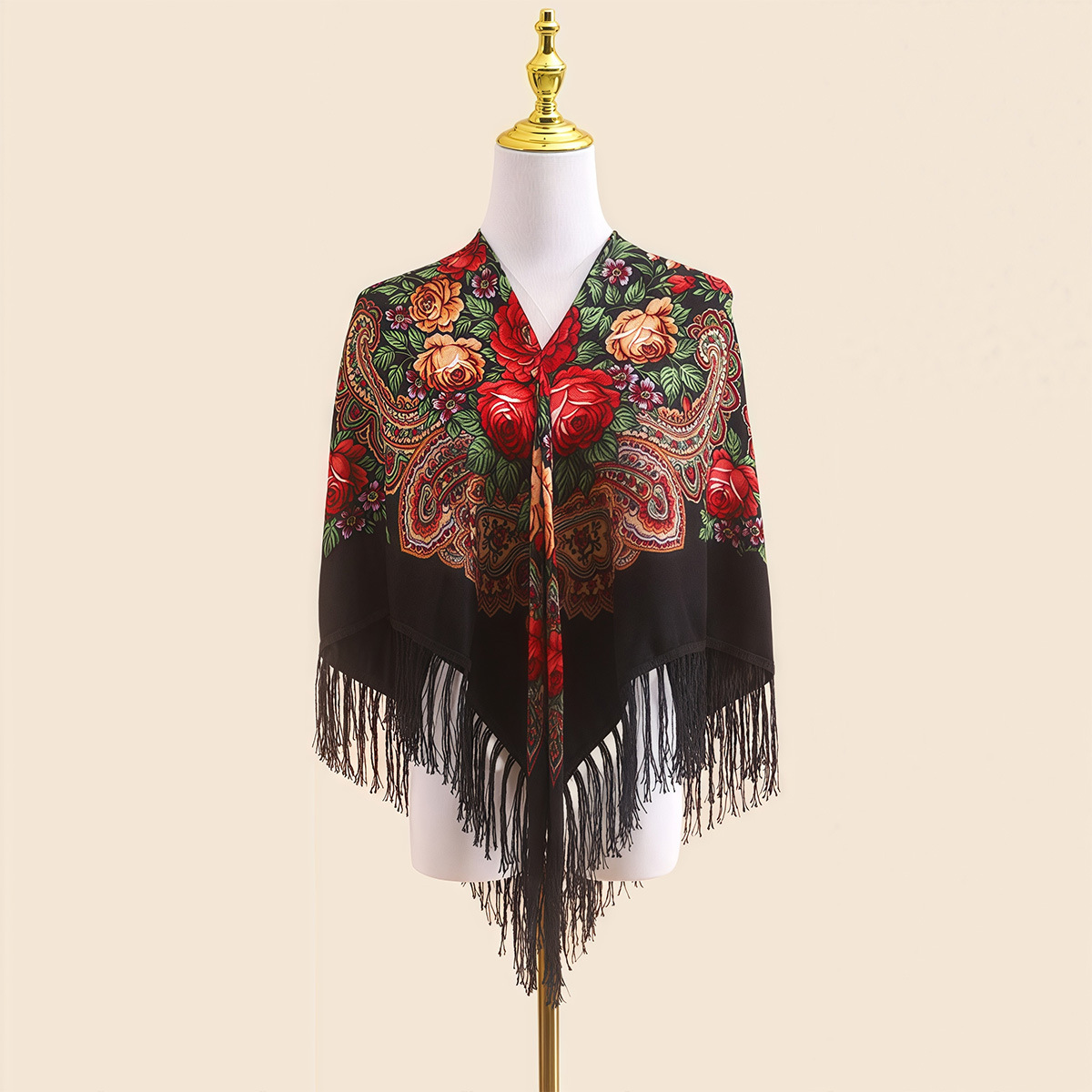 110cm  Russian Ethnic Shawl fo - Go Ethnic Fashion recension och pris